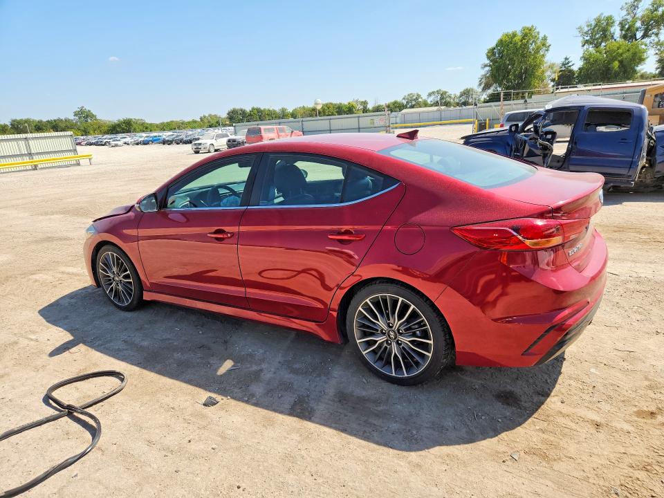 2017 Hyundai Elantra მანქანა იყიდება აუქციონზე, vin: KMHD04LBXHU354503, აუქციონის ნომერი: 68175506
