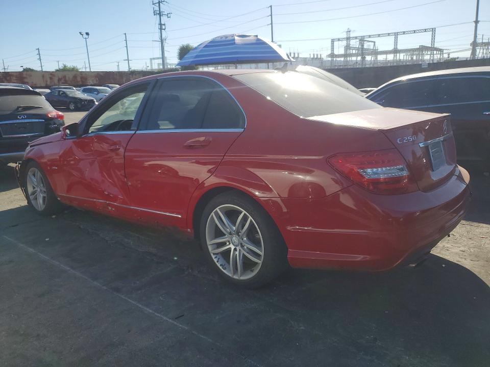 Продажа на аукционе авто 2012 Mercedes-benz C, vin: WDDGF4HB4CR191213, номер лота: 70730126