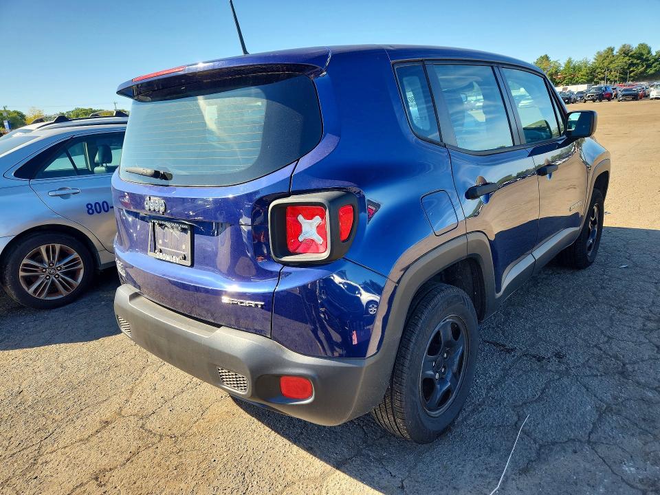 Продажа на аукционе авто 2016 Jeep Renegade, vin: ZACCJBAW7GPE32694, номер лота: 69077136