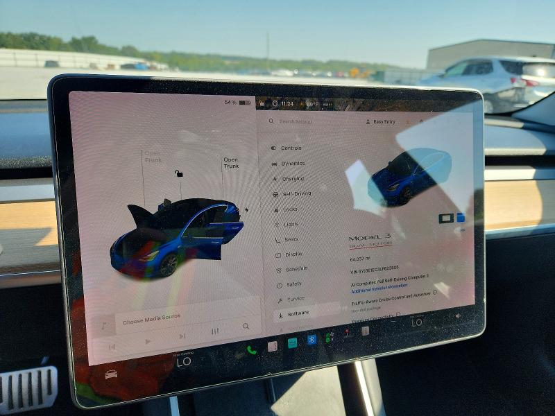 Aukcja sprzedaży 2020 Tesla Model 3, vin: 5YJ3E1EC3LF623805, numer aukcji: 67160276