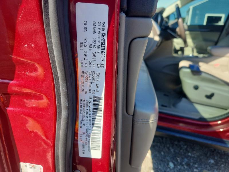 69193766 :رقم المزاد ، 1C4RJFAG2CC316392 vin ، 2012 Jeep Grand Cherokee مزاد بيع