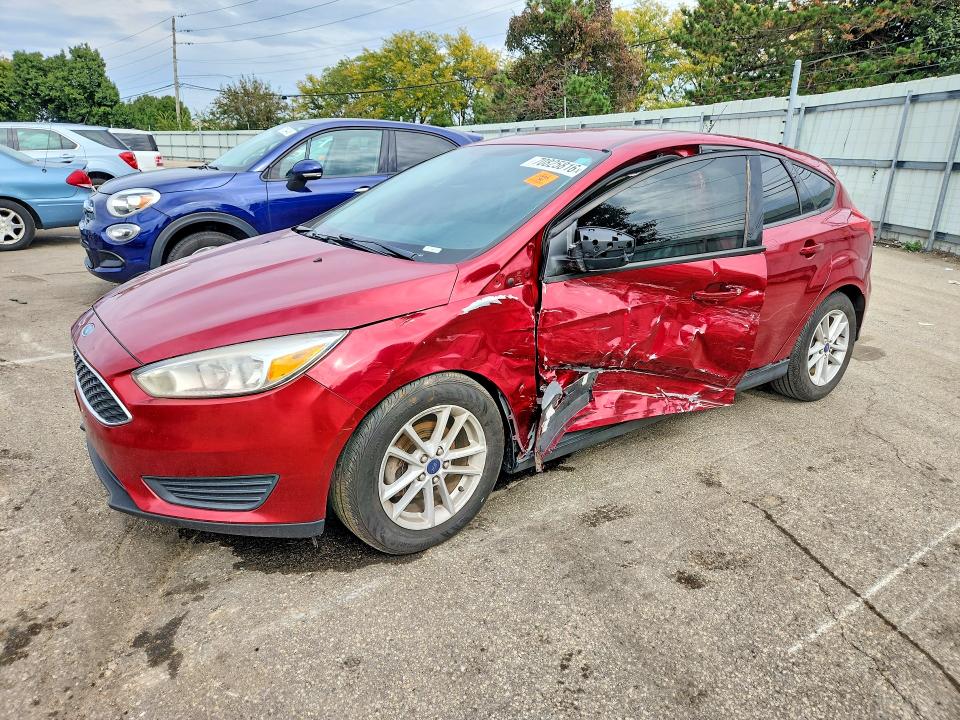2017 Ford Focus მანქანა იყიდება აუქციონზე, vin: 1FADP3K24HL231657, აუქციონის ნომერი: 70825816