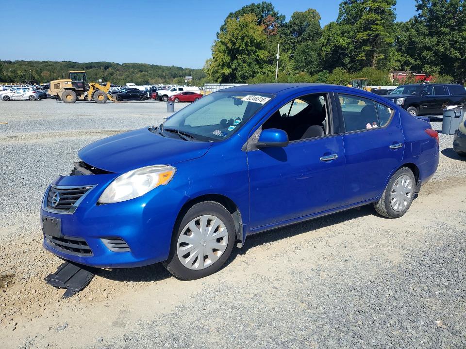 Auction sale of the 2014 Nissan Versa, vin: 3N1CN7AP7EL855150, lot number: 70346816