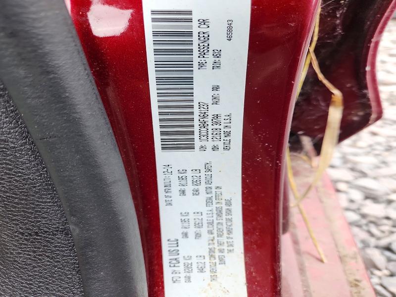 Aukcja sprzedaży 2015 Chrysler 200, vin: 1C3CCCAB4FN641237, numer aukcji: 69061556