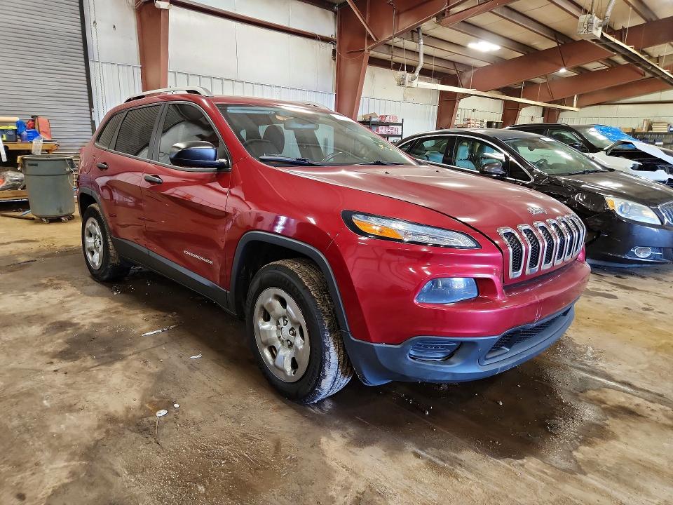 68363046 :رقم المزاد ، 1C4PJMAB2GW348487 vin ، 2016 Jeep Cherokee مزاد بيع