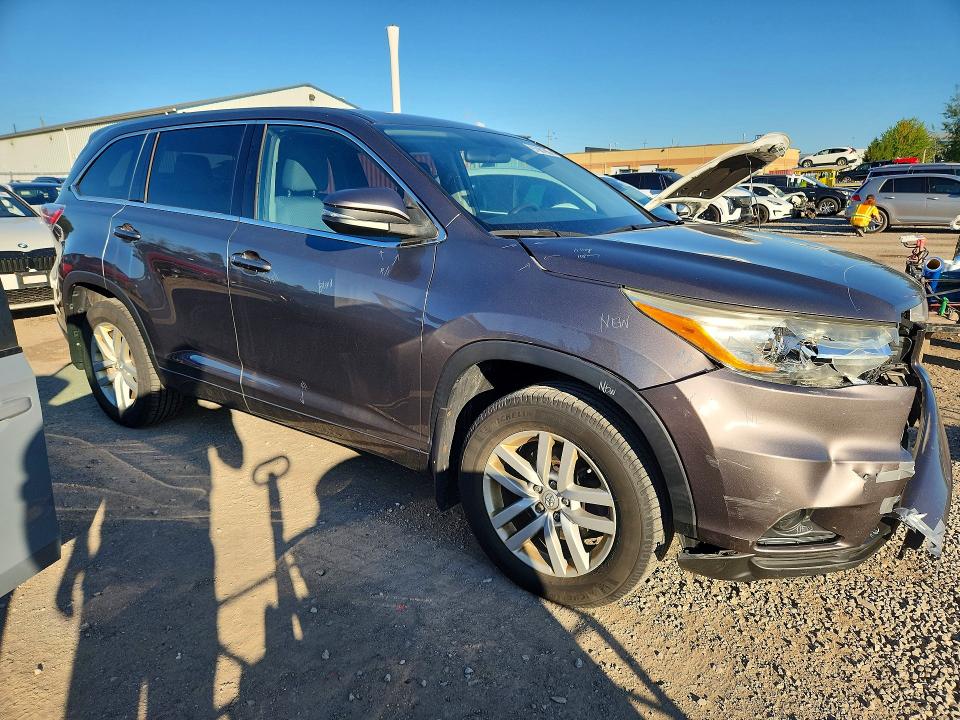 Aukcja sprzedaży 2014 Toyota Highlander, vin: 5TDBKRFH0ES035811, numer aukcji: 67981986