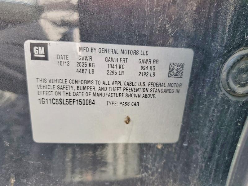 68301266 :رقم المزاد ، 1G11C5SL5EF150084 vin ، 2014 Chevrolet Malibu مزاد بيع