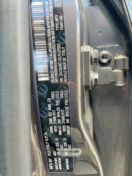 Продаж на аукціоні авто 2020 Jeep Renegade, vin: ZACNJBC1XLPL97053        , номер лоту: 69097306