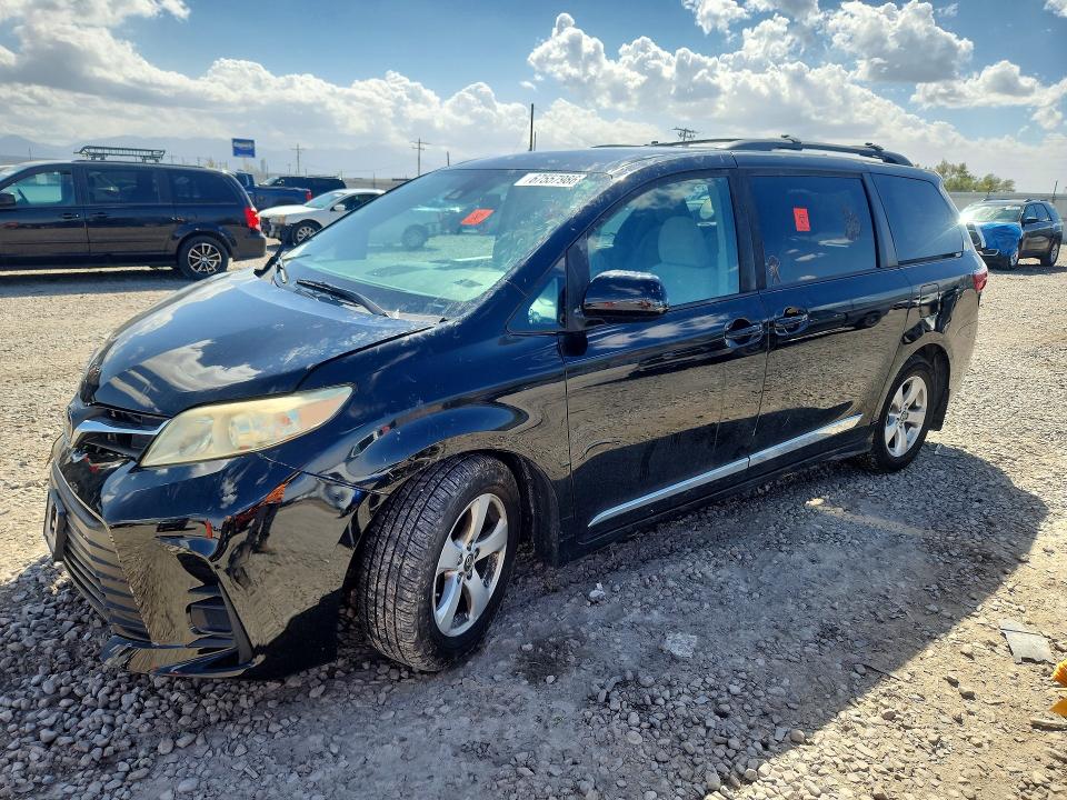 2020 Toyota Sienna მანქანა იყიდება აუქციონზე, vin: 5TDKZ3DC4LS021861, აუქციონის ნომერი: 67557986