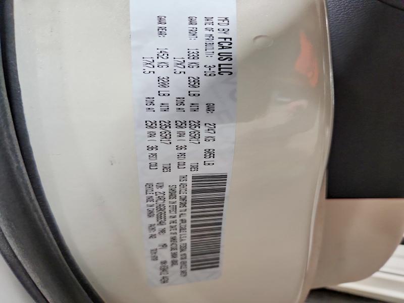69886406 :رقم المزاد ، 2C4RC1AG8KR666340 vin ، 2019 Chrysler Pacifica مزاد بيع
