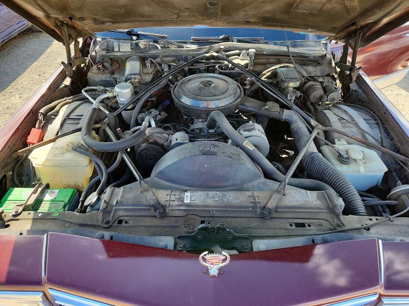 68934356 :رقم المزاد ، 1G6DW5178MR717839 vin ، 1991 Cadillac Brougham مزاد بيع