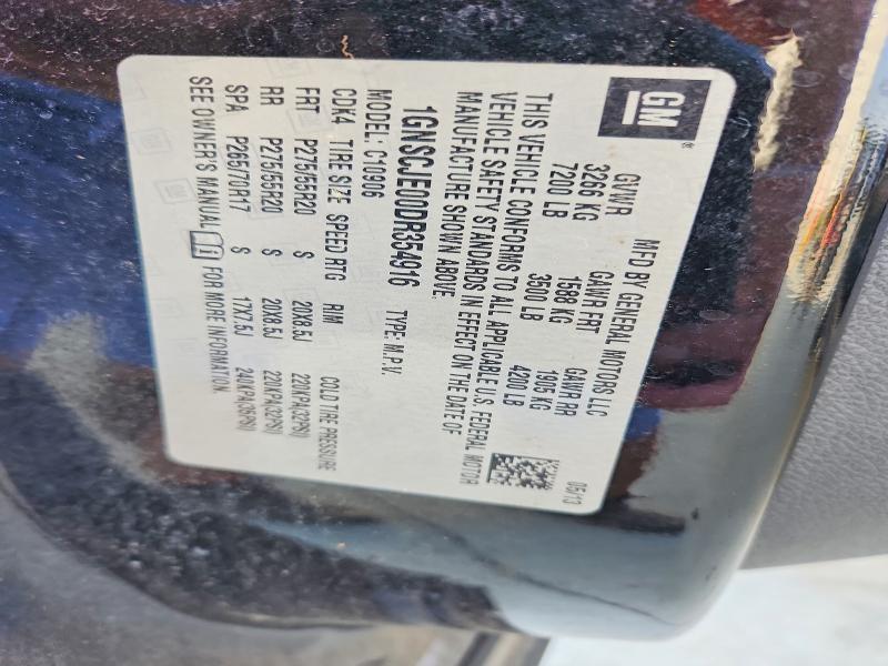 Aukcja sprzedaży 2013 Chevrolet Suburban, vin: 1GNSCJE00DR354916, numer aukcji: 68021706