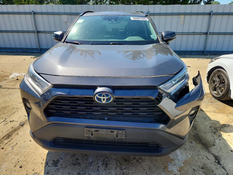 59407926 :رقم المزاد ، 2T3RWRFV9KW037737 vin ، 2019 Toyota Rav4 Hybrid مزاد بيع