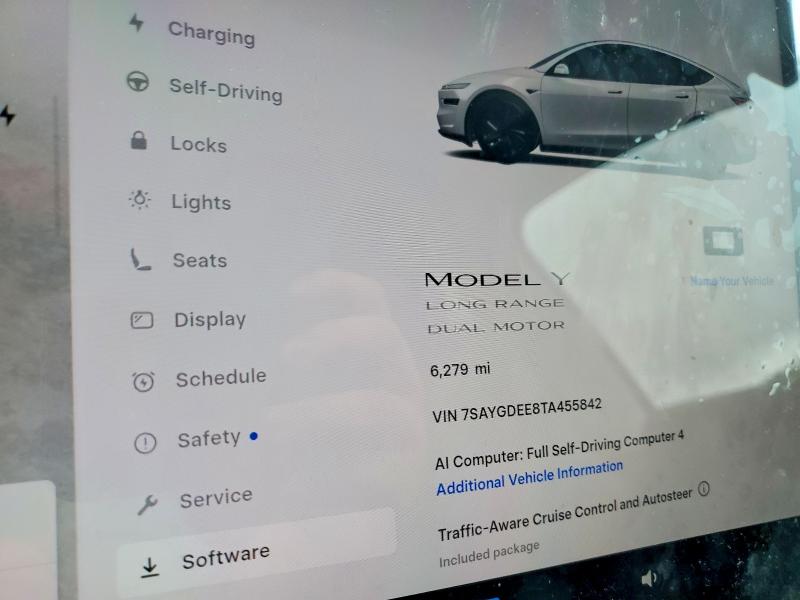 67002746 :رقم المزاد ، 7SAYGDEE8TA455842 vin ، 2026 Tesla Model Y مزاد بيع