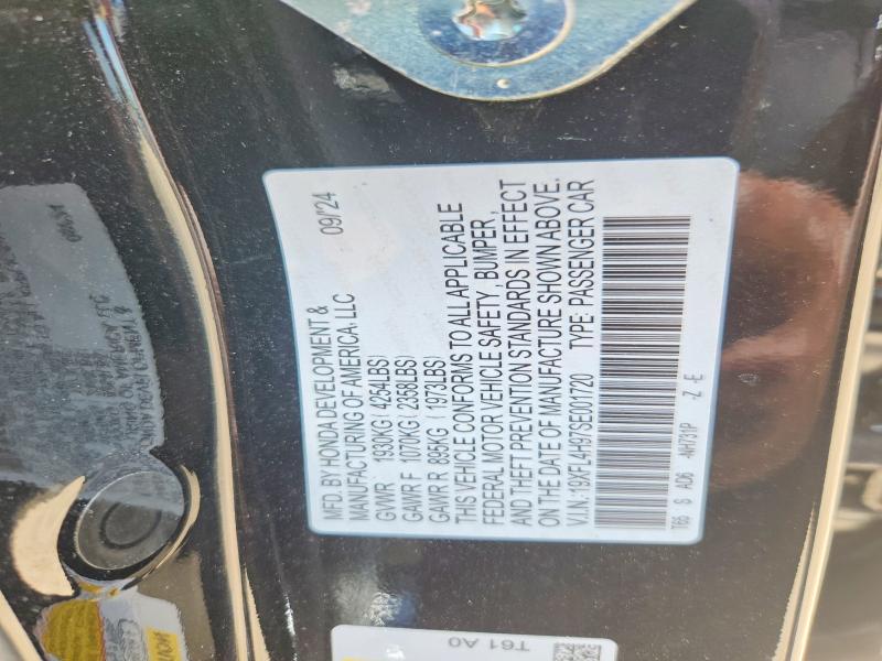 Продаж на аукціоні авто 2025 Honda Civic, vin: 19XFL4H97SE001720, номер лоту: 68610096