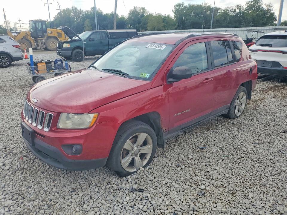 2012 Jeep Compass მანქანა იყიდება აუქციონზე, vin: 1C4NJDBB7CD675561, აუქციონის ნომერი: 67314506