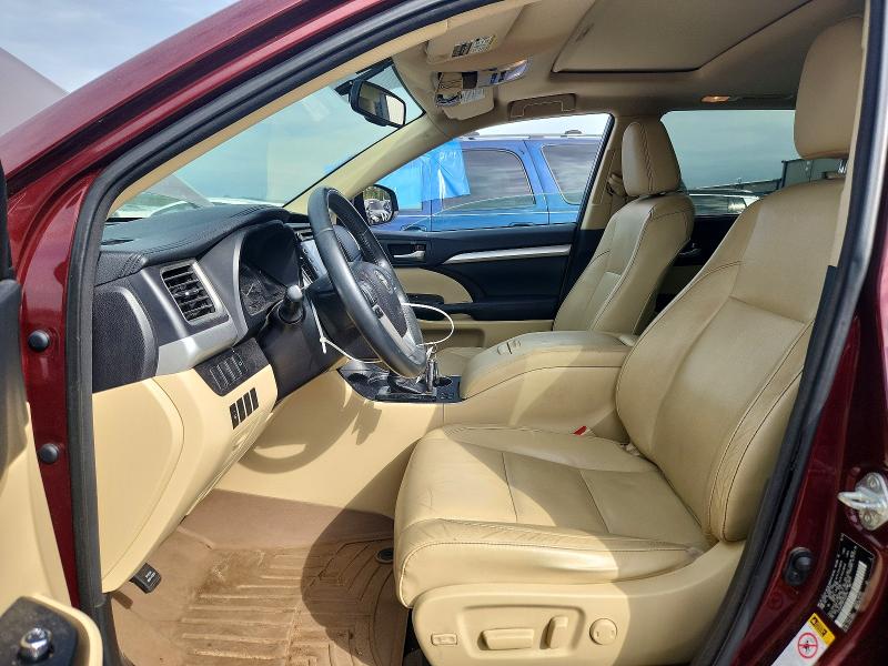2015 Toyota Highlander მანქანა იყიდება აუქციონზე, vin: 5TDJKRFHXFS220770, აუქციონის ნომერი: 68838016