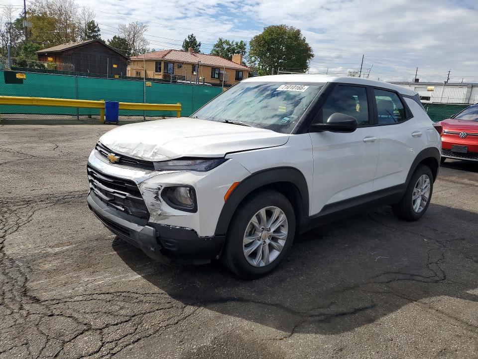 Aukcja sprzedaży 2021 Chevrolet Trailblazer, vin: KL79MMS29MB102101, numer aukcji: 71010166