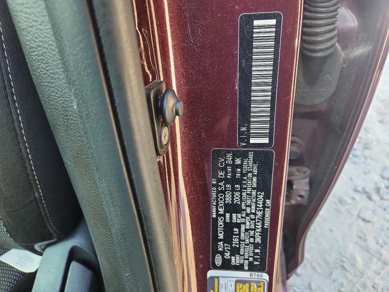Aukcja sprzedaży 2017 Kia Forte, vin: 3KPFK4A77HE144042, numer aukcji: 67721216