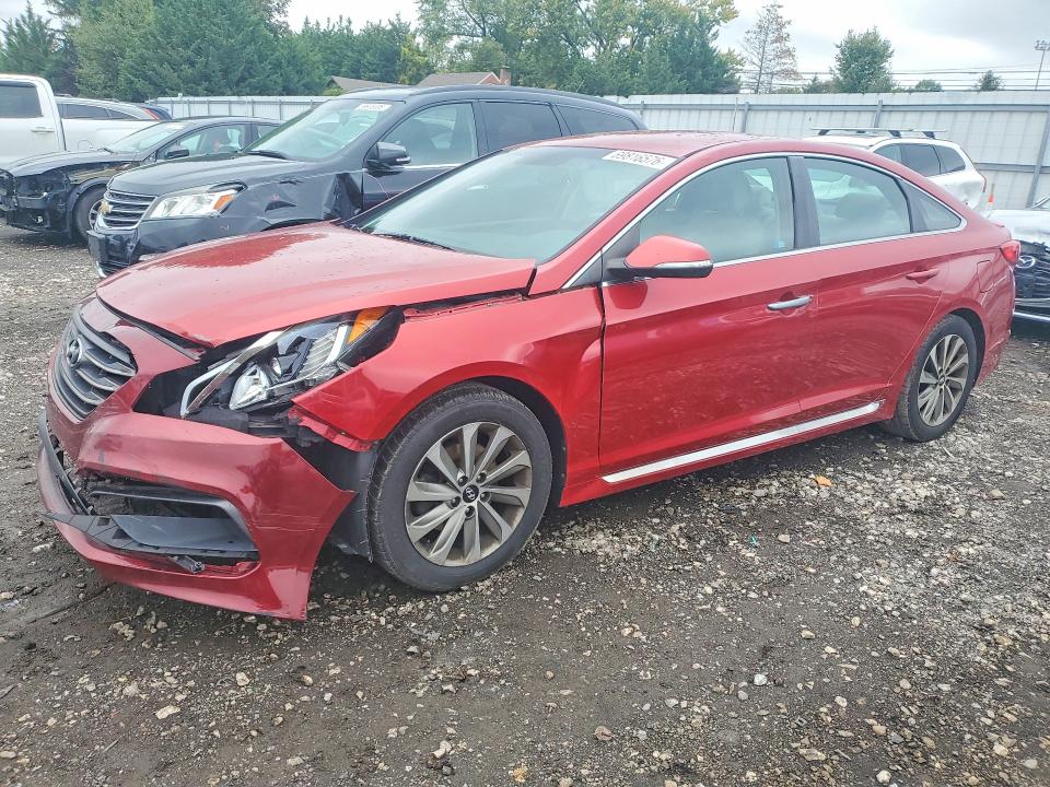 2017 Hyundai Sonata მანქანა იყიდება აუქციონზე, vin: 5NPE34AF4HH540103, აუქციონის ნომერი: 69816576