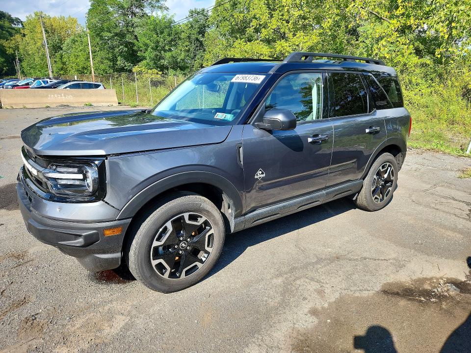 2024 Ford Bronco Sport მანქანა იყიდება აუქციონზე, vin: 3FMCR9C61RRE49008, აუქციონის ნომერი: 67983736