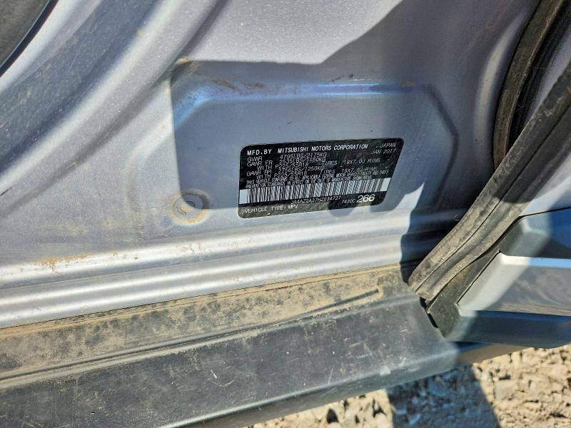 2017 Mitsubishi Outlander მანქანა იყიდება აუქციონზე, vin: JA4AZ2A37HZ034727, აუქციონის ნომერი: 67735766