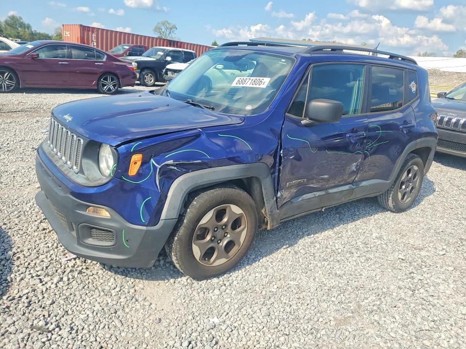 Aukcja sprzedaży 2017 Jeep Renegade, vin: ZACCJAAB9HPE92226, numer aukcji: 68871806