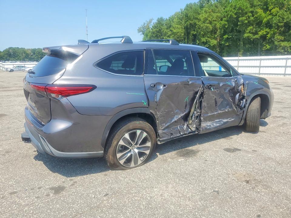 Продажа на аукционе авто 2021 Toyota Highlander, vin: 5TDGZRAH7MS520714, номер лота: 67004276