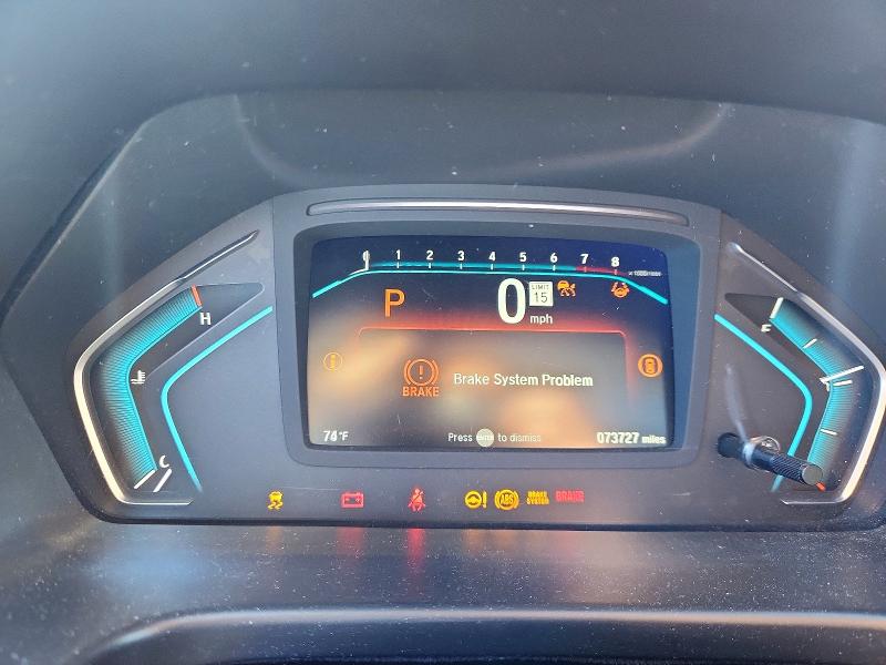 2022 Honda Odyssey მანქანა იყიდება აუქციონზე, vin: 5FNRL6H83NB044708, აუქციონის ნომერი: 70297916