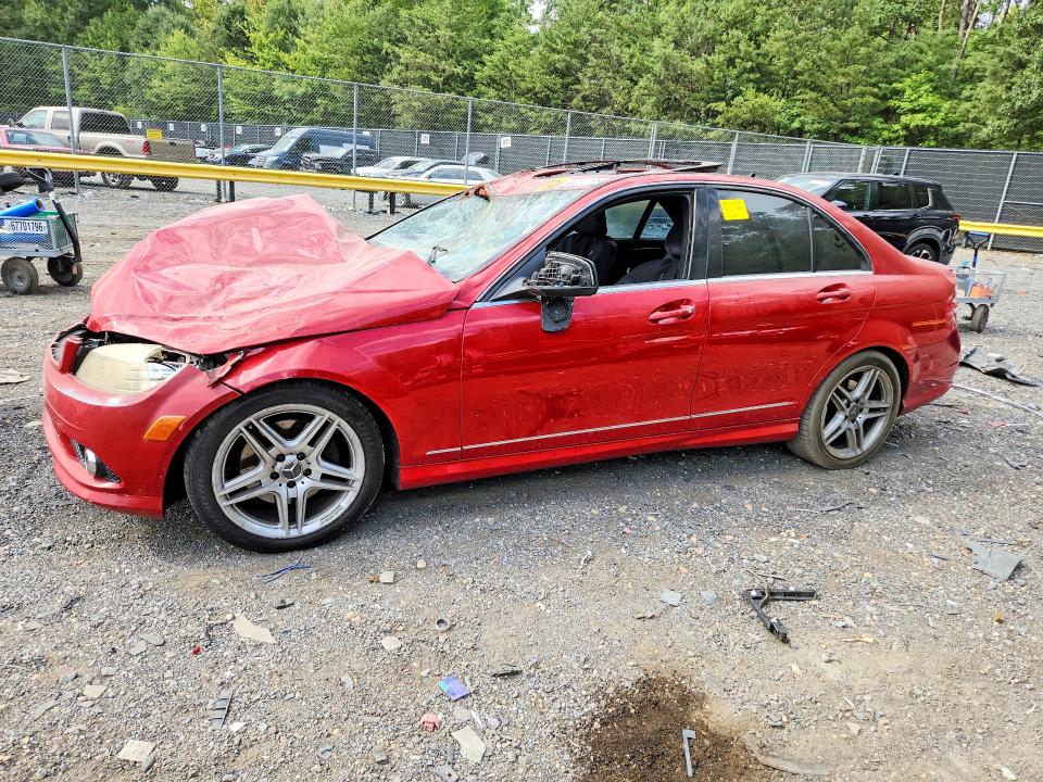 2008 Mercedes-benz C მანქანა იყიდება აუქციონზე, vin: WDDGF56XX8F015926, აუქციონის ნომერი: 68227236