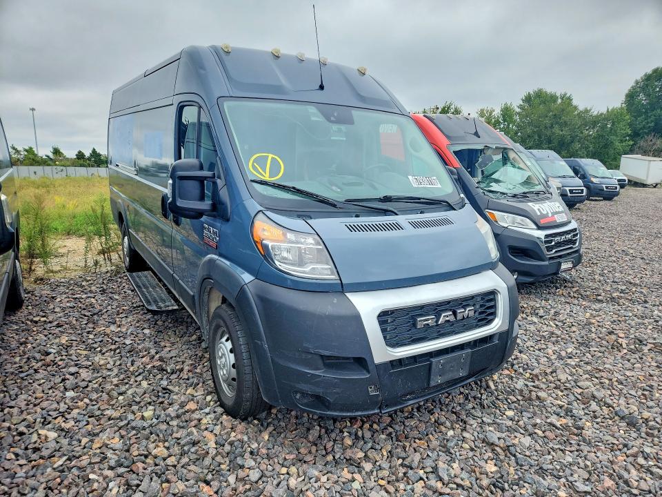 2021 Ram Promaster 3500 მანქანა იყიდება აუქციონზე, vin: 3C6MRVJG7ME544578, აუქციონის ნომერი: 67938116