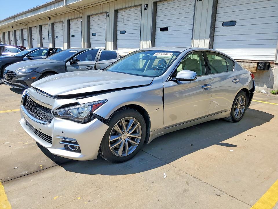 68737446 :رقم المزاد ، JN1BV7AR0FM397939 vin ، 2015 Infiniti Q50 مزاد بيع