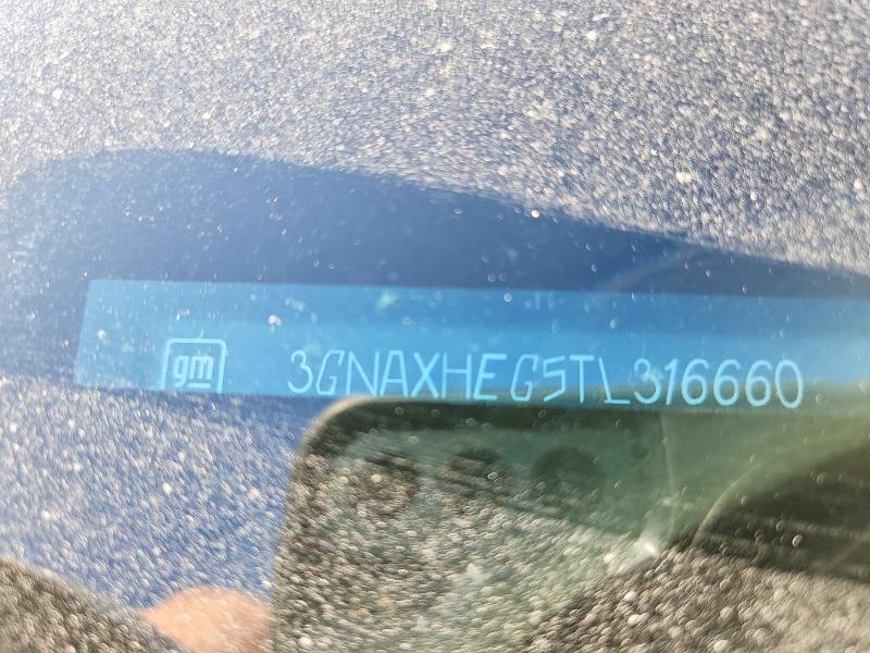 Aukcja sprzedaży 2026 Chevrolet Equinox, vin: 3GNAXHEG5TL316660, numer aukcji: 68625516