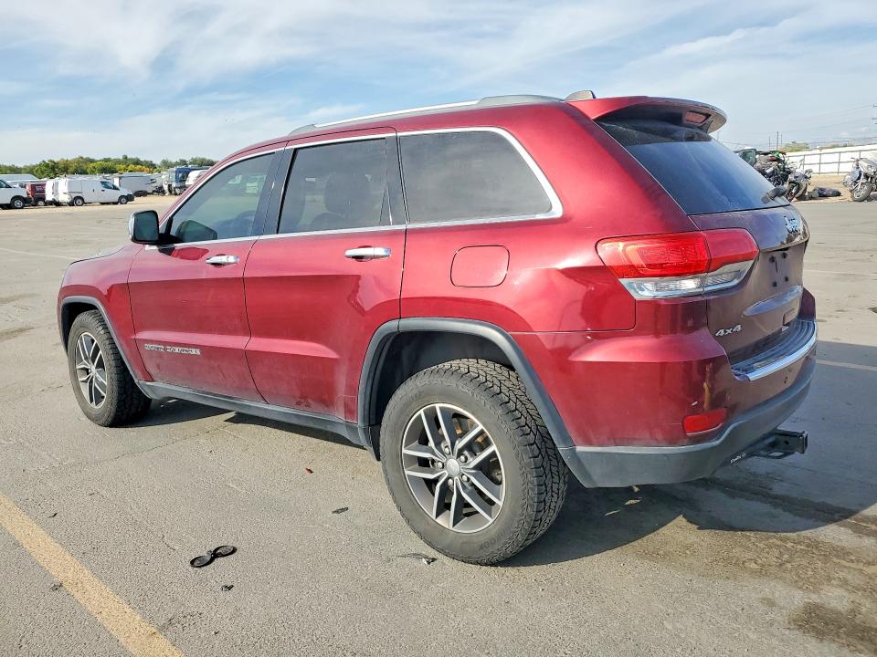 2018 Jeep Grand Cherokee მანქანა იყიდება აუქციონზე, vin: 1C4RJFBG8JC509934, აუქციონის ნომერი: 70312096