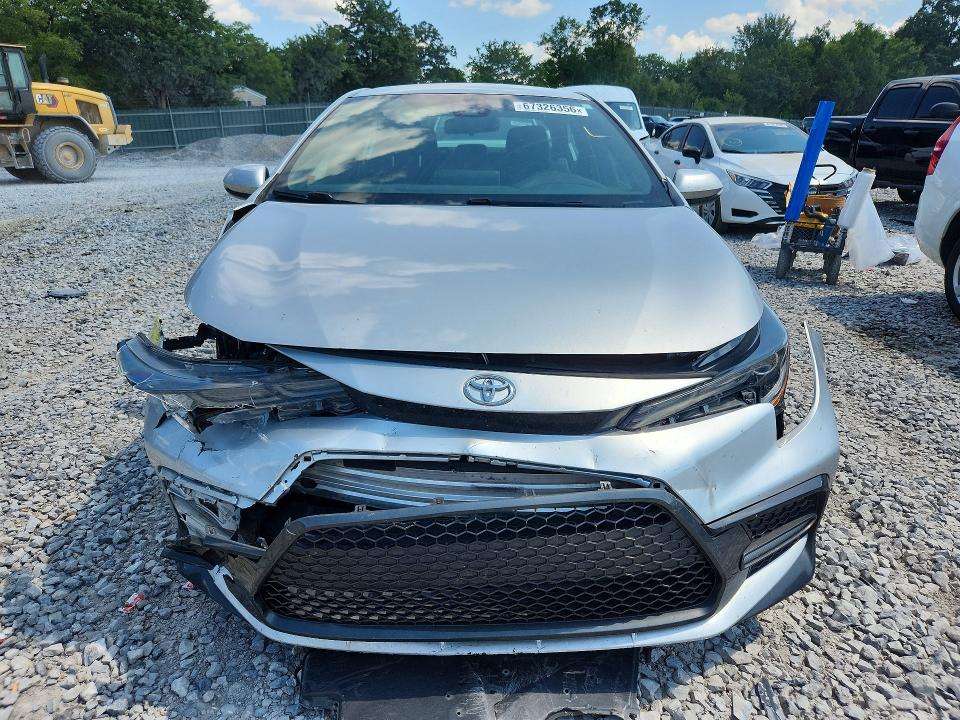 67326356 :رقم المزاد ، 5YFS4MCE0MP093433 vin ، 2021 Toyota Corolla مزاد بيع