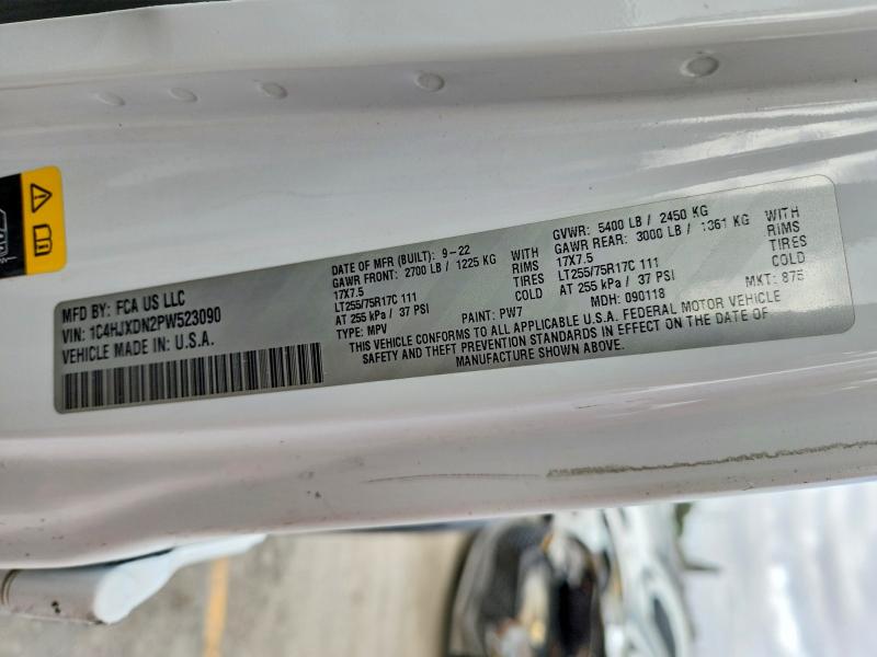 Продаж на аукціоні авто 2023 Jeep Wrangler, vin: 1C4HJXDN2PW523090        , номер лоту: 69225256