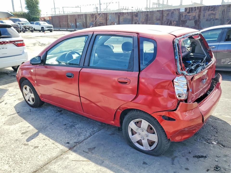 Продажа на аукционе авто 2007 Chevrolet Aveo, vin: KL1TD66697B774611, номер лота: 68191646