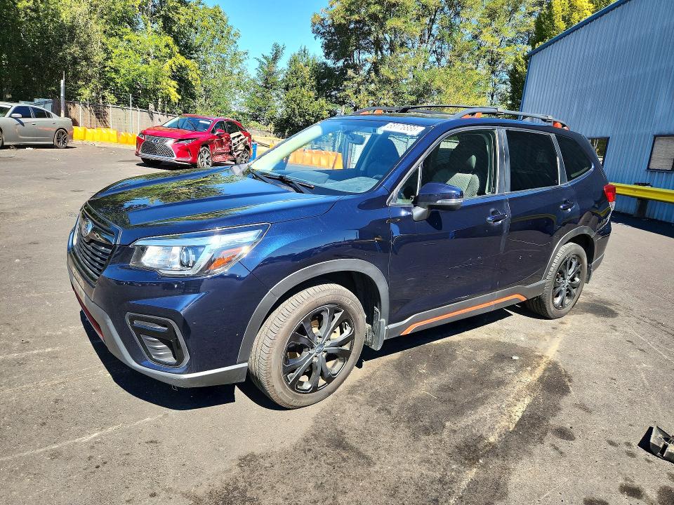 2020 Subaru Forester მანქანა იყიდება აუქციონზე, vin: JF2SKARC8LH483654, აუქციონის ნომერი: 68176886