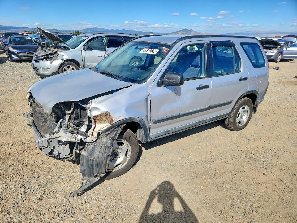 2002 Honda Cr-v მანქანა იყიდება აუქციონზე, vin: JHLRD684X2C002459, აუქციონის ნომერი: 67346546