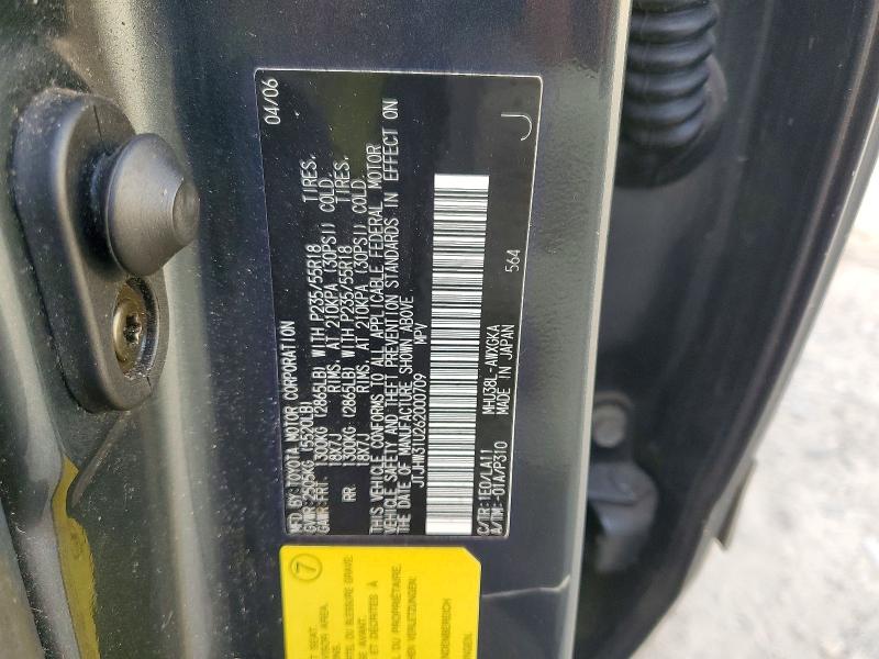 Aukcja sprzedaży 2006 Lexus Rx, vin: JTJHW31U262000709, numer aukcji: 67301606