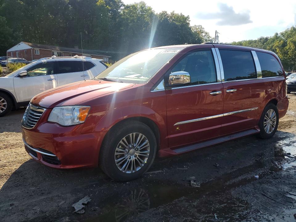 2014 Chrysler Town & Country მანქანა იყიდება აუქციონზე, vin: 2C4RC1CG4ER198687, აუქციონის ნომერი: 68541156