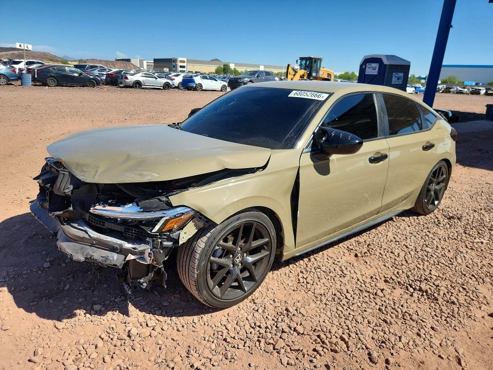 68052666 :رقم المزاد ، 19XFL2H8XSE014327 vin ، 2025 Honda Civic مزاد بيع
