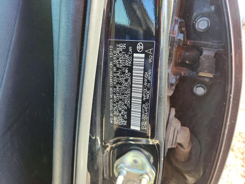 Aukcja sprzedaży 2013 Toyota Prius C, vin: JTDKDTB30D1528479, numer aukcji: 70734126