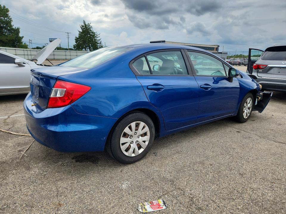 68609286 :رقم المزاد ، 19XFB2F55CE075906 vin ، 2012 Honda Civic مزاد بيع