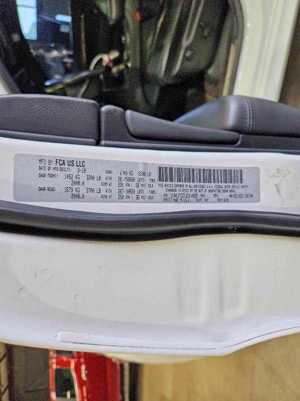 2018 Jeep Grand Cherokee მანქანა იყიდება აუქციონზე, vin: 1C4RJFCG7JC314535, აუქციონის ნომერი: 68487226