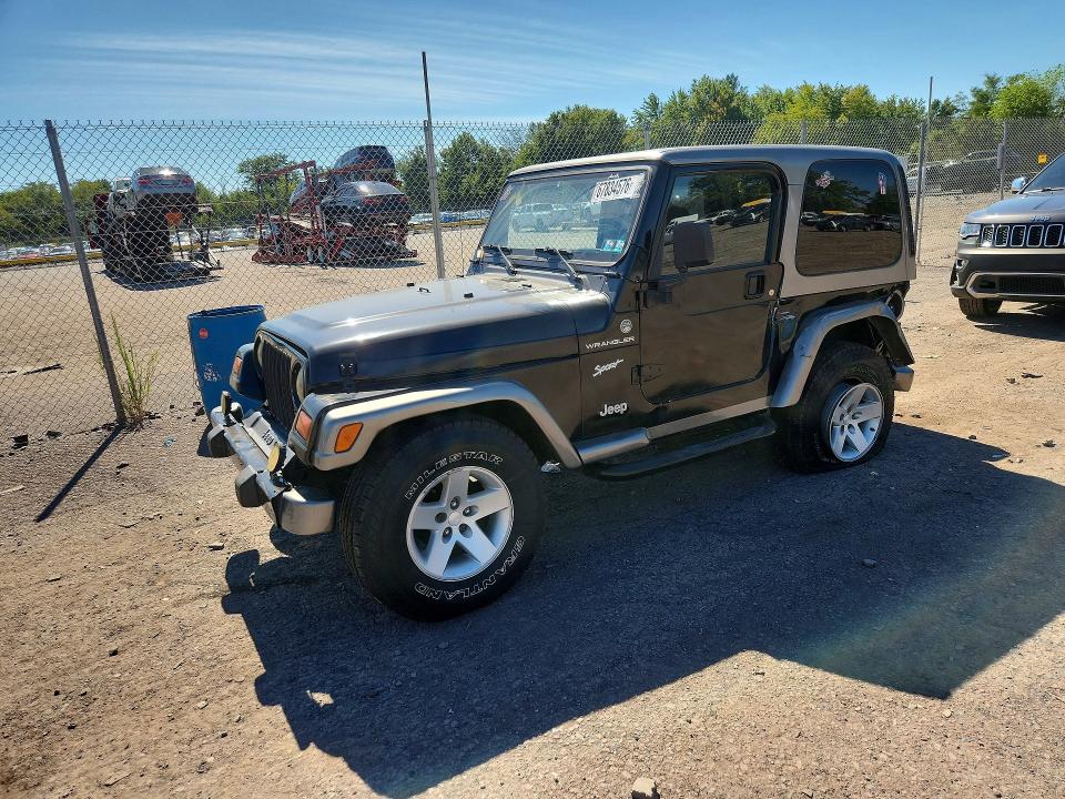 1998 Jeep Wrangler Sw მანქანა იყიდება აუქციონზე, vin: 1J4FY19S8WP798450, აუქციონის ნომერი: 67834576