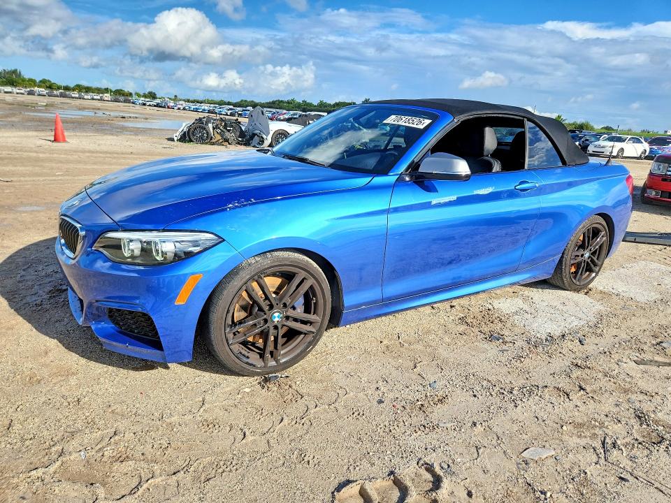 Продаж на аукціоні авто 2018 Bmw M240i, vin: WBA2N1C51JVC28116, номер лоту: 70618526