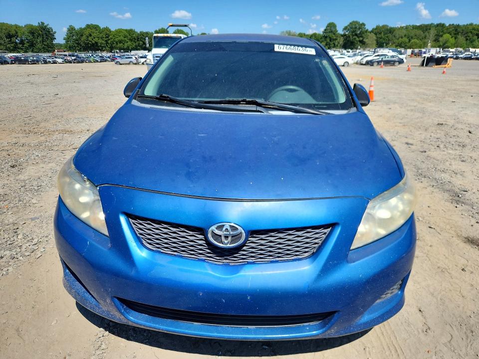 2009 Toyota Corolla მანქანა იყიდება აუქციონზე, vin: 2T1BU40E49C185480, აუქციონის ნომერი: 67668636