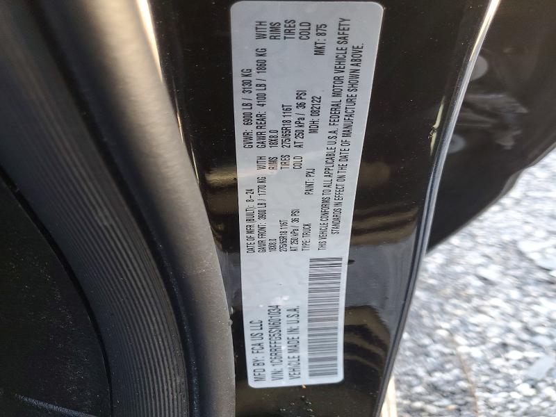 Продажа на аукционе авто 2025 Ram 1500, vin: 1C6RRFFG5SN601034, номер лота: 67631346
