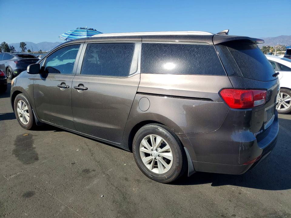 67387036 :رقم المزاد ، KNDMB5C16G6208646 vin ، 2016 Kia Sedona مزاد بيع
